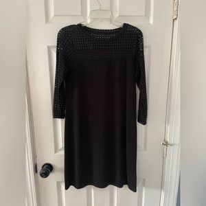 Michael Kors Black Mesh Dress